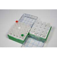 Laboratory plastic storage box 16 well cryo box